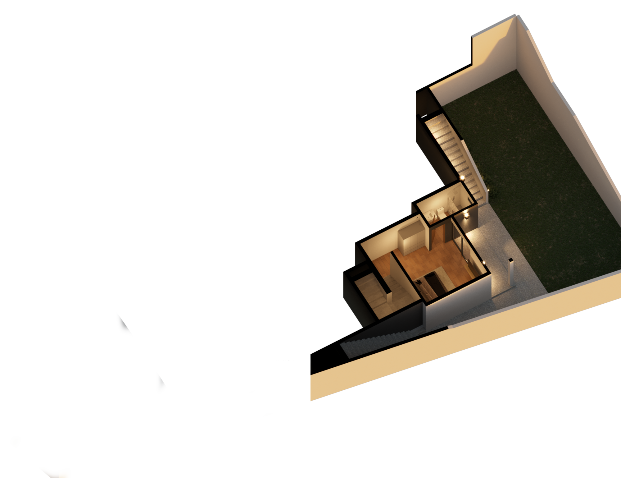 3.- L132 - Render Iso. Sotano (1)